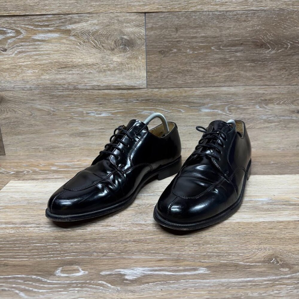 Cole Haan Calhoun Black Leather Dress Oxfords Men's Size 10
